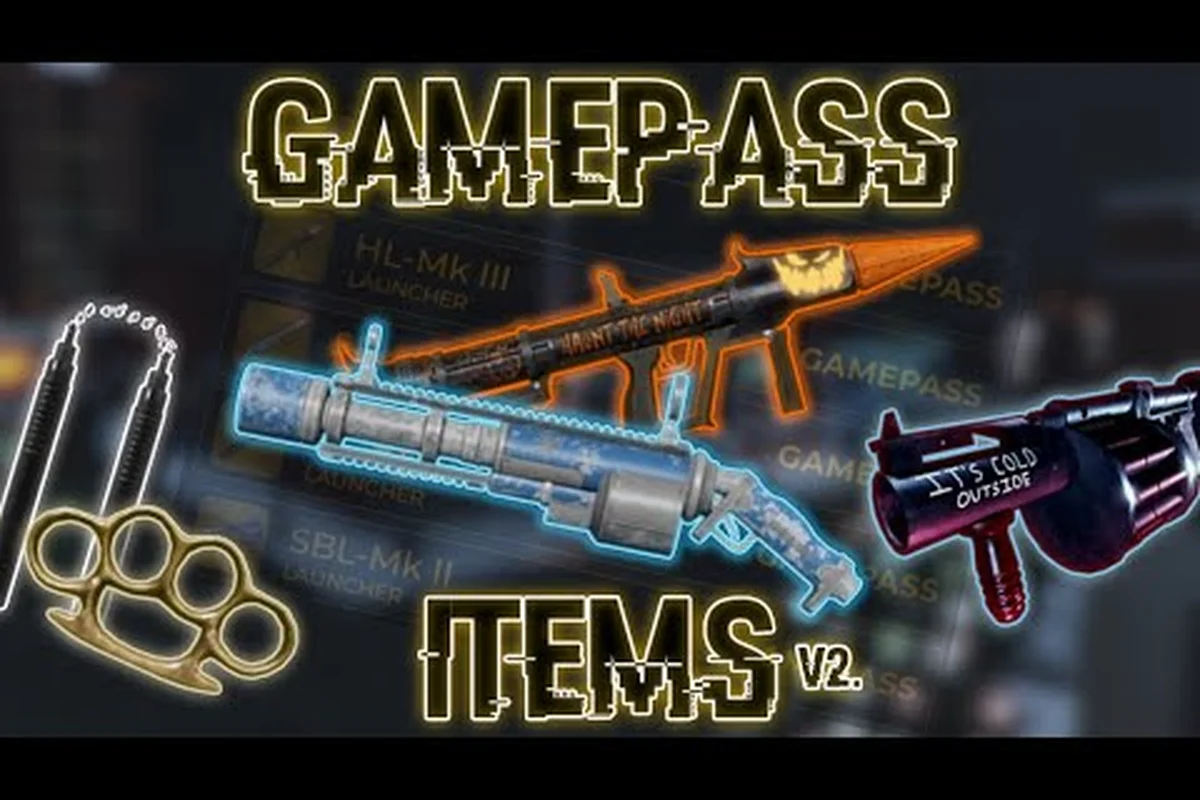Criminality Knuckledusters Gamepass: Melee and Launcher Perks