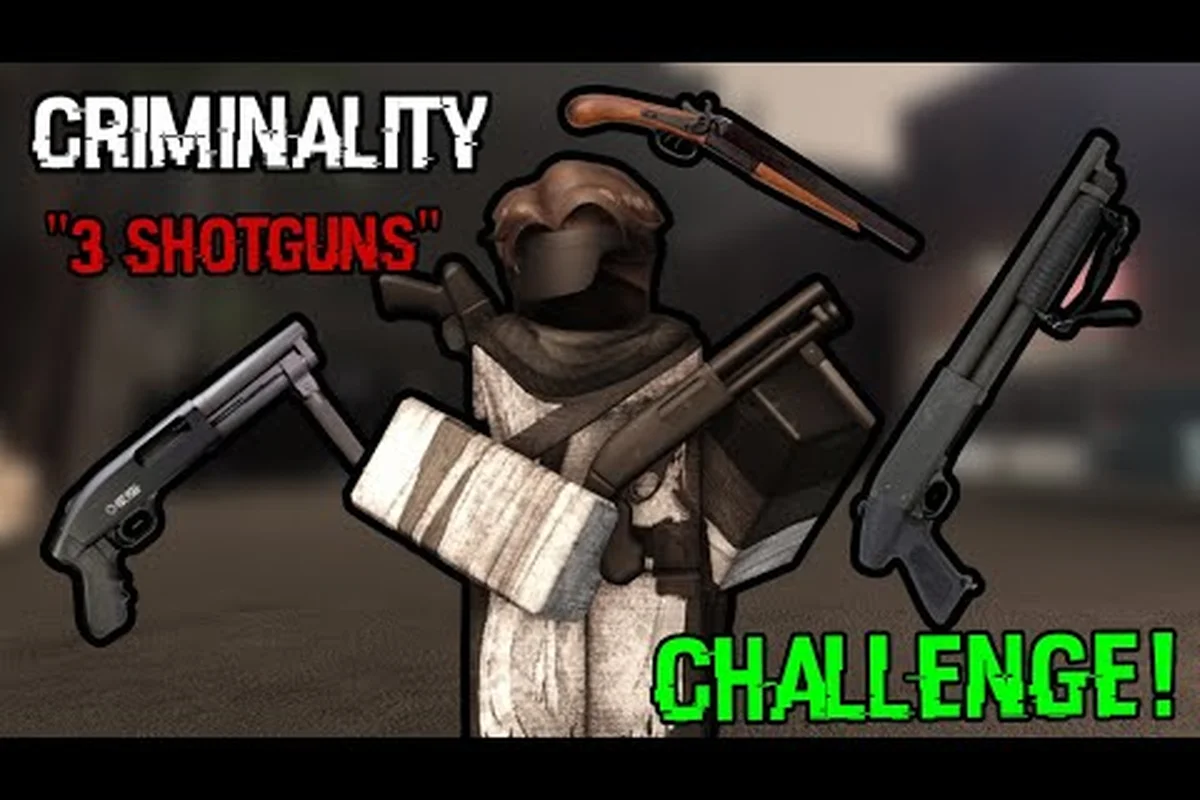 La mejor escopeta de Criminality: Daño, Alcance y Loadouts